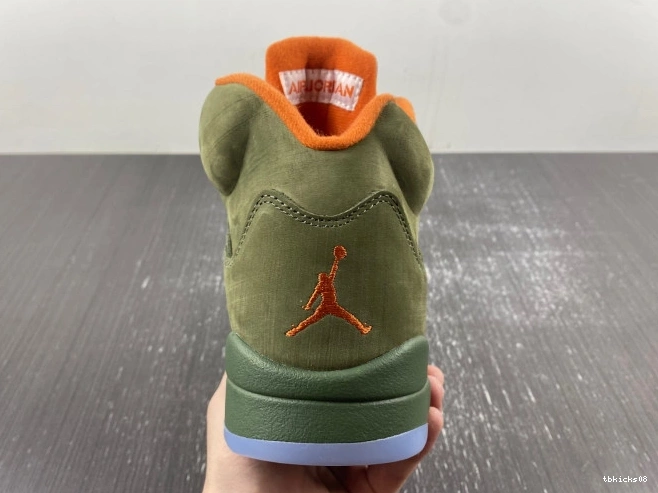 Cheap TBkick DD0587-308 Olive 5 Jordan Air 0725